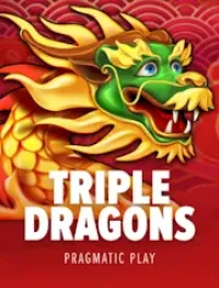 triple dragons game logo